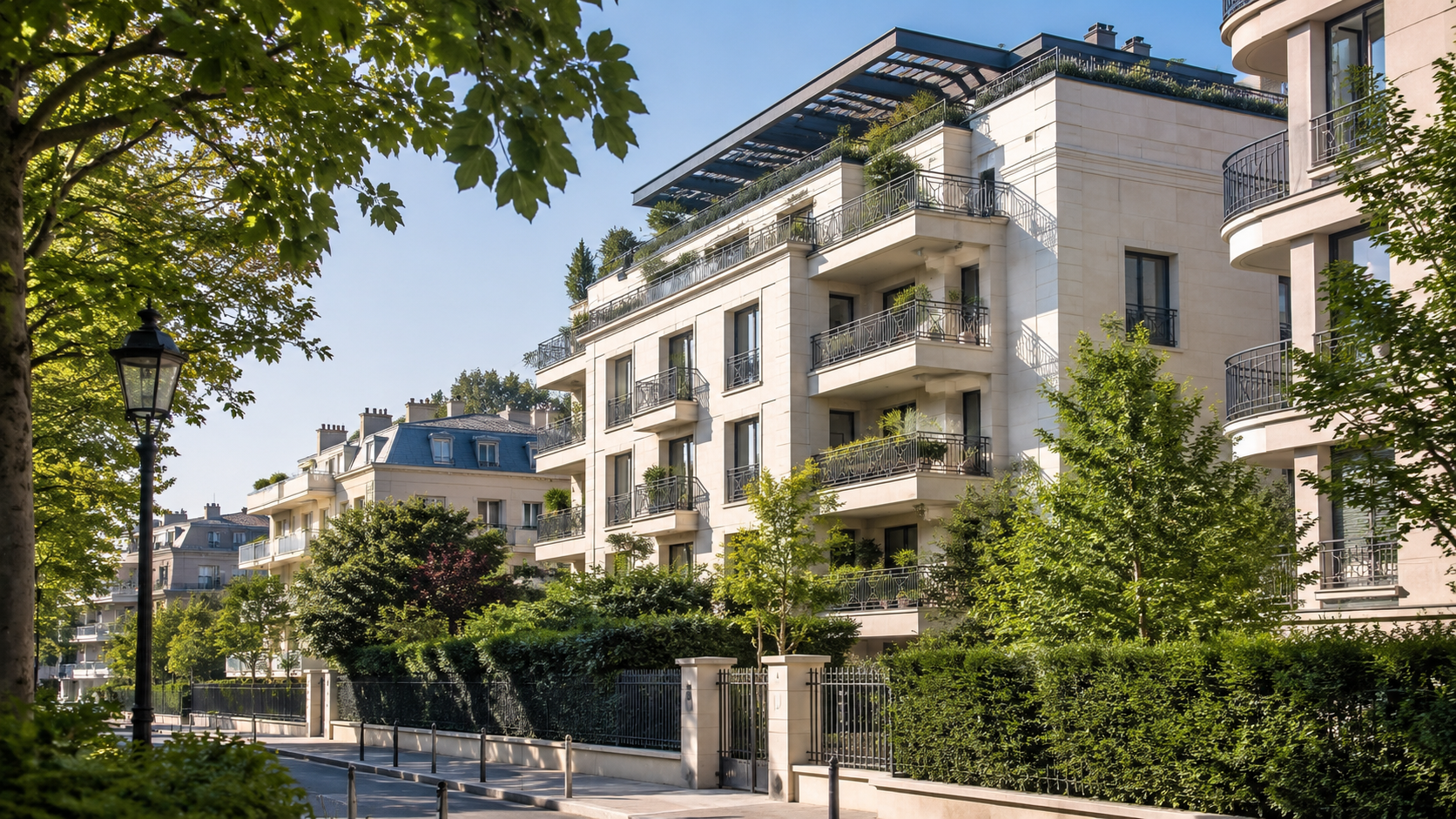 Résidence neuve illustrant une stratégie patrimoniale immobilier en nue-propriété